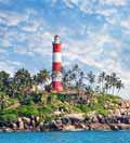 Beaches and backwaters of kerala